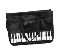 Sosoport Paquet pour Partitions de Musique A4 Étui en Tissu Oxford Étui de Rangement pour Musiciens Porte-Partitions et Imperméable