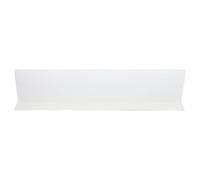 Sosoport Pare-Éclaboussures d'Angle 40X8X4 CM en Plastique pour Lavabo Protection Anti-Éclaboussures Empêche Projections d'Eau Adapté Salle de Bain Cuisine