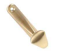 Sosoport Patère Murale en Alliage de Zinc Crochet Simple Cuivre Brossé Grand Format Crochet Décoratif Multifonction pour Vêtements et Chapeaux pour Entrée Salon et Dressing