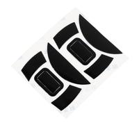 Sosoport Patins pour Souris d'Ordinateur 2 Paires en Silicone Compatibles Souris Fil, Installation Facile pour Usage Bureautique