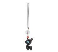 Sosoport Pendentif Téléphone Petit Cerf en Bois de Noir, Décoratif | Paquet à Dos et Portefeuille, Style Mignon et Mode, Jadeite et Noyer, Usage Suspendu