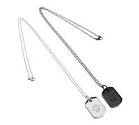 Sosoport Pendentif Urne pour Animaux De Compagnie 2 Pièces Bijoux Funéraires avec Flacons De Rangement Collier Urne pour Chien Souvenir Commémoratif Décoratif