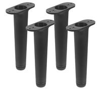 Sosoport Pieds de Sommier Réglables 4 Pcs Support de Lit Extensible 18-20 CM Pieds Centraux pour Cadre de Lit Support Robuste pour Éviter L'Affaissement Adaptable