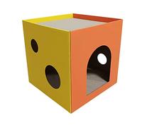 Sosoport Planche À Gratter Pet Cube Maison Unique Résistante Aux Griffures pour Chats pour Jouer Et Dormir