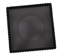 Sosoport Plaque à Pizza Antiadhésive Carrée Acier avec Fond Amovible Moule Profond pour Pizza Maison Gâteaux et Tourtes Cuisson Homogène et Adaptée Aux Garnitures Généreuses
