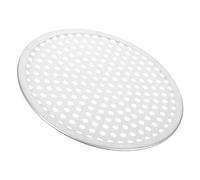 Sosoport Plaque Perforée Aluminium Alliage Ronde et Réutilisable Ustensile de Cuisine Pratique avec Bonne Conductivité Thermique et Résistance Chaleur pour Cuisson de Pizzas et Nettoyage