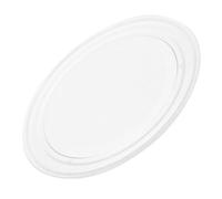 Sosoport Plateau Tournant en Verre Facile à Nettoyer pour Four à Micro-ondes, Plaque de Remplacement Lisse Compatible Cuiseur Vapeur pour Micro-ondes