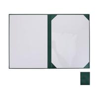 Sosoport Pochette pour Diplôme Format Lettre, Couverture de Certificat Rigide Couleur Vert Foncé, Dossier de Documents pour Remise de Diplôme, Étui Protecteur pour Certificat Scolaire,