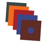 Sosoport Pochettes pour Disques Vinyles 12 Pouces 5 Pièces pour Amateurs De Vinyle Colorées Fonction Protection Poussière Et Traces D’Empreintes