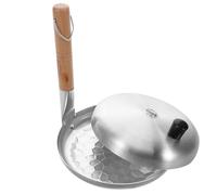 Sosoport Poêle Omelette Japonaise avec Manche Vertical Ergonomique Antiadhésive pour Œufs Brouillés Tamagoyaki et Oyakodon Casserole Œufs et Facile à Nettoyer