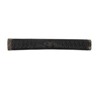 Sosoport Poignée de Sabre Japonerie en Alliage Polyester Noir 27x3,8x2cm avec Alignement Précis des Pièces et Confort de Prise Amélioré pour Collection et Fabrication de Poignées DIY