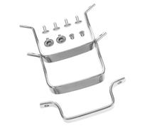 Sosoport Poignées de Casserole en Acier Inoxydable Argentées 3pcs, Poignée de Poêle Ergonomique Résistante la Chaleur pour Batterie Cuisine, Accessoire Pratique pour Casseroles