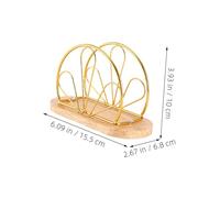 Sosoport Porte Serviettes Distributeur Autoportant pour Table de Cuisine et Salle à Manger Support Élégant et Compact pour Serviettes Papier