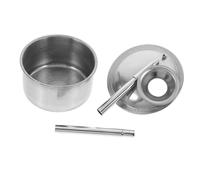 Sosoport Pot à Glaçage Acier Inoxydable Outil de Pulvérisation pour Céramique Application Facile et Finition Uniforme Design et Pratique pour Art Poterie