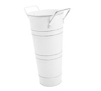Sosoport Pot de Fleurs Rétro avec Poignées Vase Décoratif pour Arrangement Floral Support Plante pour Balcon et Clôture Jardinière Vintage Robuste et