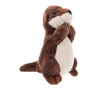 Sosoport Poupée Loutre Peluche Farger Les Animaux Choses Jolies Trucs Animaux Jouets d'animaux Coton
