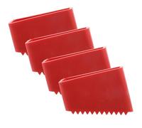 Sosoport Protections en Caoutchouc Résistantes pour Pieds d'Échelle Lot de 4 Dimensions 40 X 20 CM Antidérapants Stabilisent L'Escabeau Adaptées pour Chantier et Maison