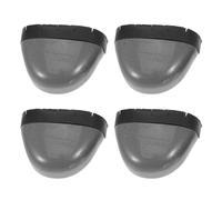 Sosoport Protections Métatarsiennes en Acier 4 Pcs Embouts de Chaussures de Sécurité 38X2 CM Surchaussures Antidérapantes Résistantes à la Perforation pour Bottes de Travail