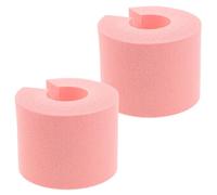 Sosoport Protège-doigts De Sécurité 2pièces Butées De Porte En Mousse Rose Pour Surfaces De Meuble à La Maison Installation Facile Et Protection Anti-pincement