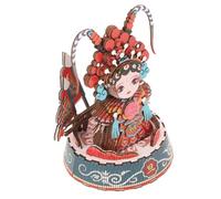 Sosoport Puzzle Papier Pékinois DIY Féminin de Opéra de Pékin Éducatif pour Artisanat Culturel Chinois à Assembler Améliorez Créativité et Raisonnement