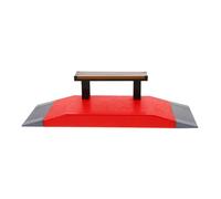Sosoport Rampe de Skateboard pour Doigts Accessoires Mini Skate Park Obstacle en Plastique Compatible pour Garçon et Filles Amusement Intérieur Jouet de Pratique 6 Pièces