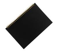 Sosoport Registre Comptable des Stocks avec Couverture PP Pages Blanches Lignées Horizontales Format A4 Carnet de Suivi des Dépenses Professionnelles pour Bureau Entrepôt et Gestion