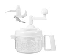 Sosoport Robot Culinaire Manuel Manivelle, Hachoir à Légumes et Viande en Acier Inoxydable, Facile à Utiliser pour Fruits et Légumes, pour Bébé et Garçon et Filles Couleur Aléatoire