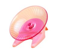 Sosoport Roue d'exercice pour Petits Animaux Hérisson Rotatif Silencieux avec Butée De Sécurité - D'Activité Rotatif en Plastique pour Souris Gerbilles Et Hamsters Nains