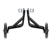 Sosoport Roues D’Apprentissage Lumineuses 1 Paire pour Vélo, Garçon Fille | Support Renforcé en Acier au Carbone et Pu, Montage Parallèle à L’axe Arrière, pour Apprentis et Parc