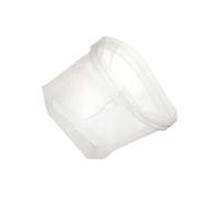 Sosoport Sachet Filtre pour Lait de Soja en Polyester Blanc, Passoire Alimentaire Réutilisable Maille, Accessoire pour Yaourtière Cuisine