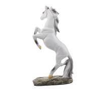 Sosoport Sculpture Cheval Résine Debout Astrologie Chinoise Décoration Maison Succès Richesse Ornement Salon Fête du Printemps