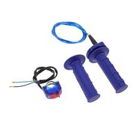Sosoport Set Complet Poignée Accélérateur Torsion avec Câble et Interrupteur Compatible Guidon pour Mini Bike Quad et Atv Commande Précise