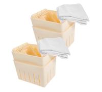 Sosoport Set de Fabrication de Tofu DIY Kit Presse à Tofu Vegan avec Boîte Moulante Outil Maison pour Préparation Facile et Saine