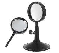 Sosoport Set de Lentilles Optiques Concaves et Convexes avec Support Outil Pédagogique Portable pour Expériences Physiques Optique Démonstration des Propriétés Lumière Sécurisé et Adapté