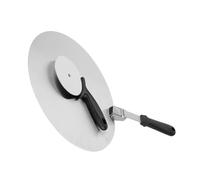 Sosoport Set Pelle à Pizza Acier Inoxydable Pelle Métallique Pliante et Coupe Pizza Rond pour Déplacer et Trancher Grandes Résistante et Facile à Nettoyer