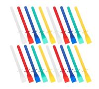 Sosoport Spatule à Colle 40 Pièces en Plastique pour Cuir | Plateau D’application Plat, Transfert Précis, Format Compact Portable, Réduit Gouttes et Surplus