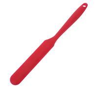 Sosoport Spatule Silicone Polyvalente pour Pâtisserie Racloir Chaleur Ustensile de Cuisine Multifonction pour Confiture Fromage et Beurre Petit Modèle Rouge