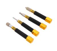 Sosoport Stylos à Tapoter Débosselage Automobiles 4 Pièces Kit Réparation sans Peinture Outils pour Bosses et Dents