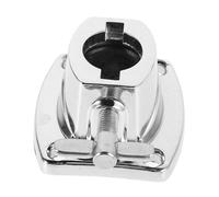 Sosoport Support De Batterie En Alliage De Zinc, Pince Ajustable Pour Cymbale Et Pied De Caisse Claire, Base Solide Pour Tom Et Grosse Caisse, Studio Et Scène