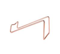 Sosoport Support de Bouteilles de Vin Forgé Rose Doré Présentoir Élégant pour Comptoir Cuisine et Bar Rangement Robuste pour Bouteilles de Vin et Bière