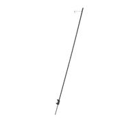 Sosoport Support de Lampe de Camp Portable Support de Lampe extérieure lampadaire de Camping Portable Light Stand Alliage d'aluminium Noir