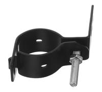 Sosoport Support de Phares pour Moto à Serrage Rapide, Orientation Précise | Montage Latéral Multi-angle, sans Perçage, Fer Noir, pour Fourches Frontales et Éclairage D'urgence
