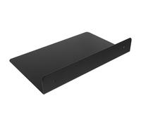Sosoport Support Mural, Fixation Murale en Acier Carbone pour Projecteur et Routeur, Rack Portable Noir pour Appareils Électroniques à Domicile