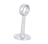 Sosoport Support Tringle Penderie 25 Mm en Métal Robuste pour Tube De Garde-Robe, Fixation Murale Solide, Accessoire Rangement Vêtements, Utilisation Chambre Et Salle De Bain