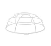 Sosoport Supports Couvercle du détecteur de fumée Cage de Protection de tête vsp Blanc Protection pour tête de Sprinkler Détecteur de métaux écusson de gicleurs d'incendie Petit Grille