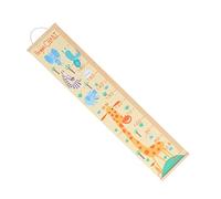 Sosoport Tableau De Croissance Mural Garçon Et Filles Suspendu, Règle Murale En Toile Solide, Motif Girafe, Décoration Chambre Bébé, Mesure Hauteur Évolutive,