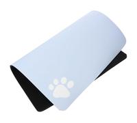 Sosoport Tapis Alimentation pour Chien Absorbant pour Nourriture Et Eau Antidérapant pour Design Élégant pour Intérieur