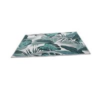 Sosoport Tapis de Sol Carré Motif de Bananier Tapis Intérieur Élégant et Pratique pour Chambre Salon et Terrasse