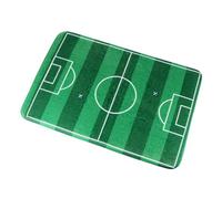 Sosoport Tapis de Sol Football Flanelle Antidérapant Mini Terrain Pelouse Tapis Chambre et Salon Doux et Confortable Décoration Intérieure Pratique