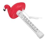 Sosoport Thermomètre Flottant pour Bassin Rose Facile à Lire et Précis pour Bassins Spas et Étangs Design Décoratif et Robuste